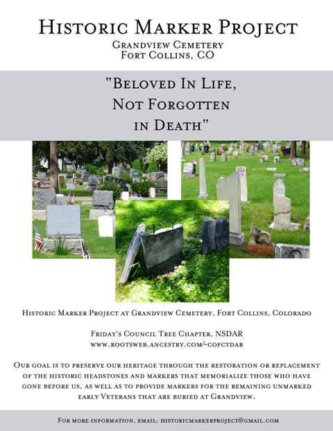 Historic Marker Project Flyer